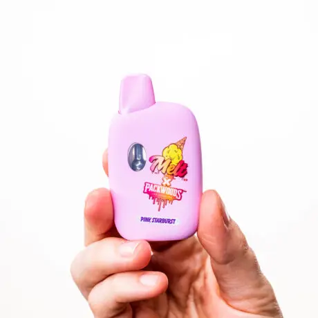 Pink Starburst vape juice – Sweet and tangy candy-inspired vape.